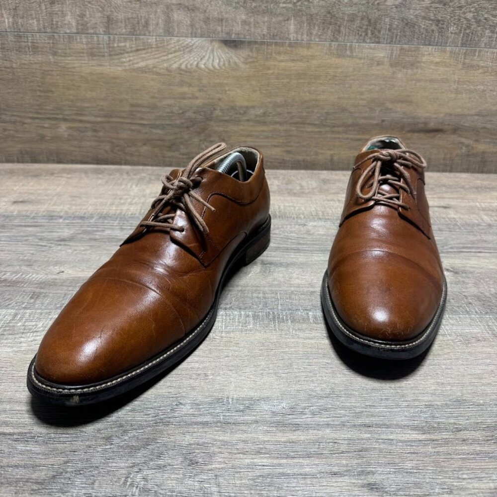 Cole Haan Bristish Tan Leather Oxford Shoes Men's Size 11
